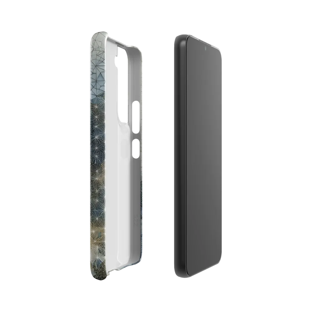 Horizon of Geometric Serenity | Phone Case |  S22 | Snap Case | Glossy
