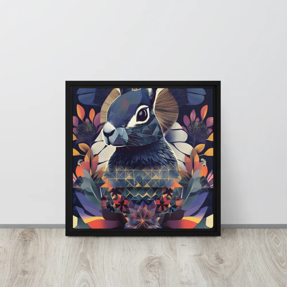 Ethereal Bunny: A Geometric Wonderland