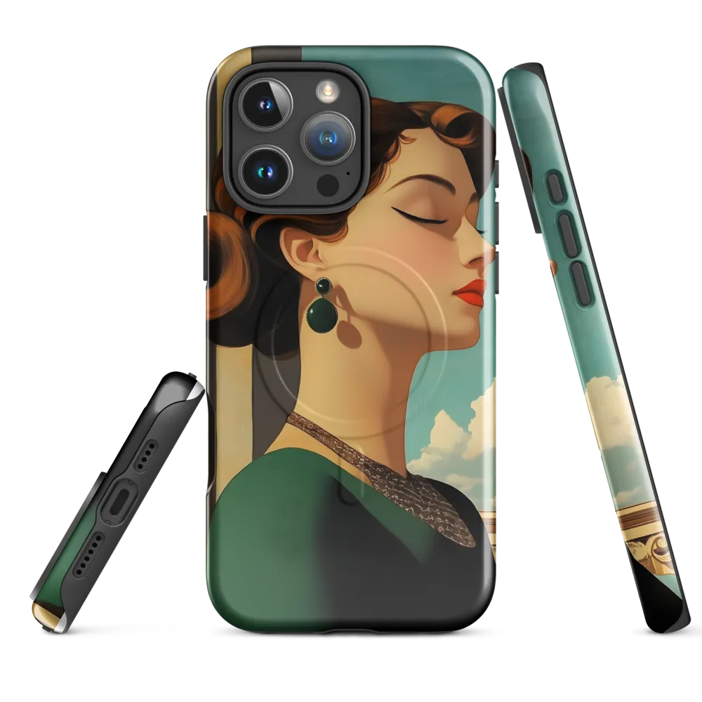 Elegance in Art Deco: A Portrait of Grace
