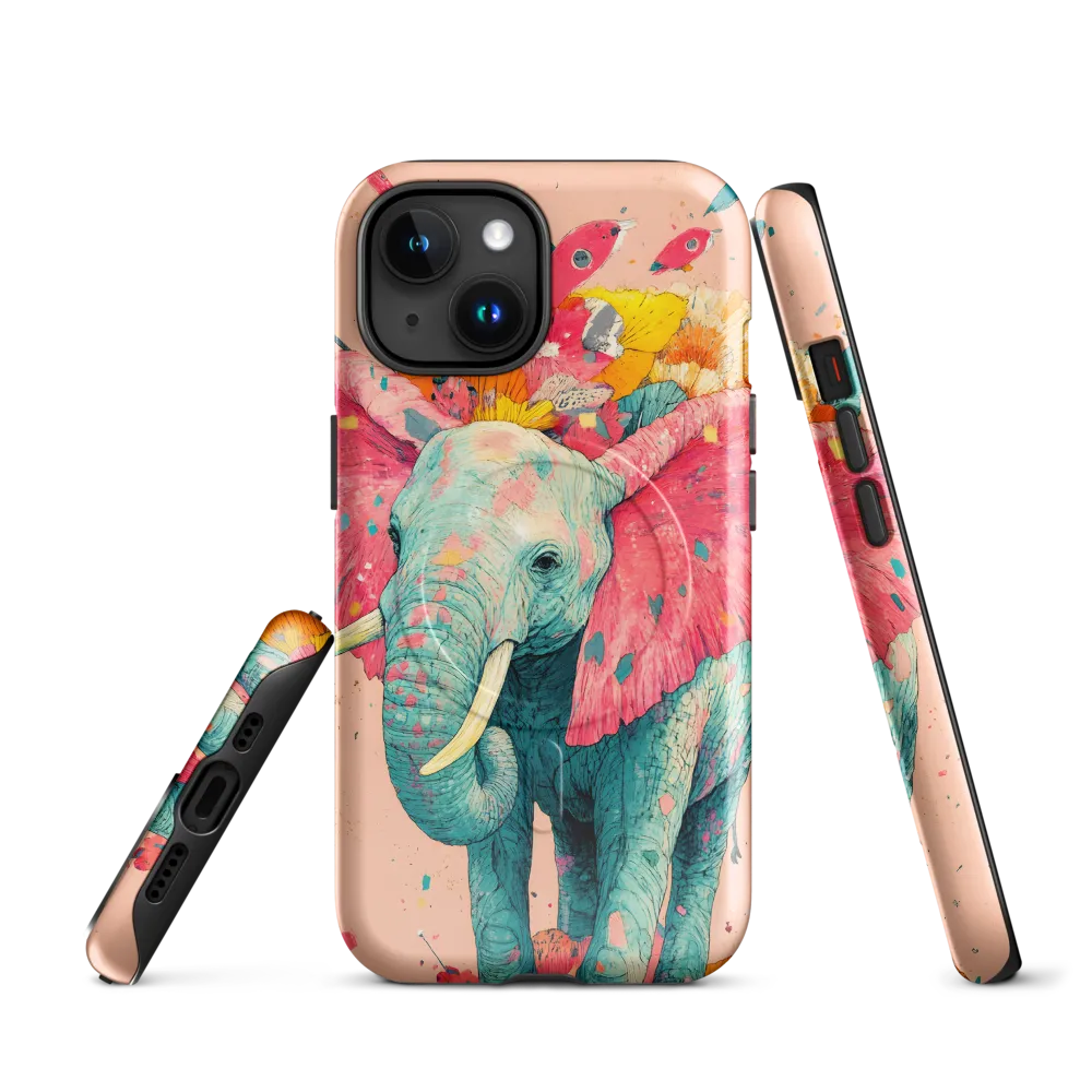 Whimsical Elegance: The Floral Elephant