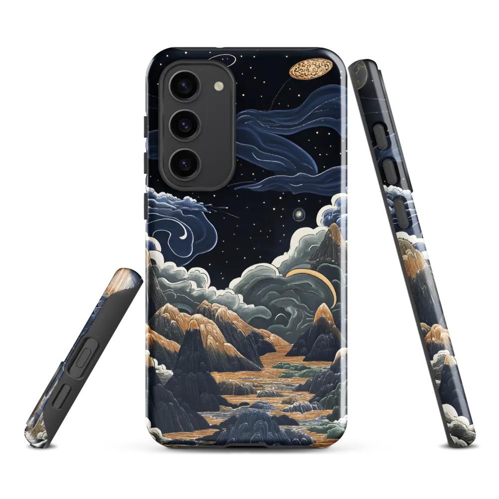 Celestial Harmony: Peaks and Planets