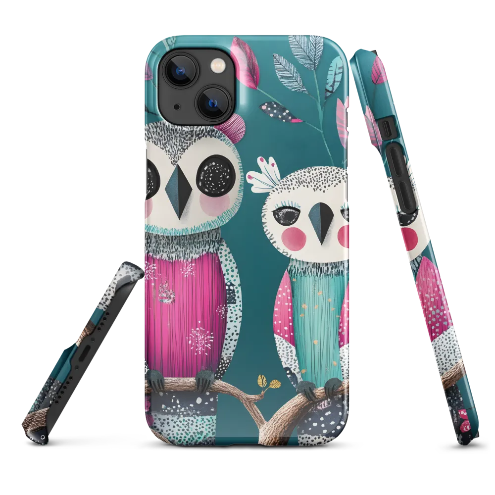 Whimsical Duo: A Celebration of Nature and Color