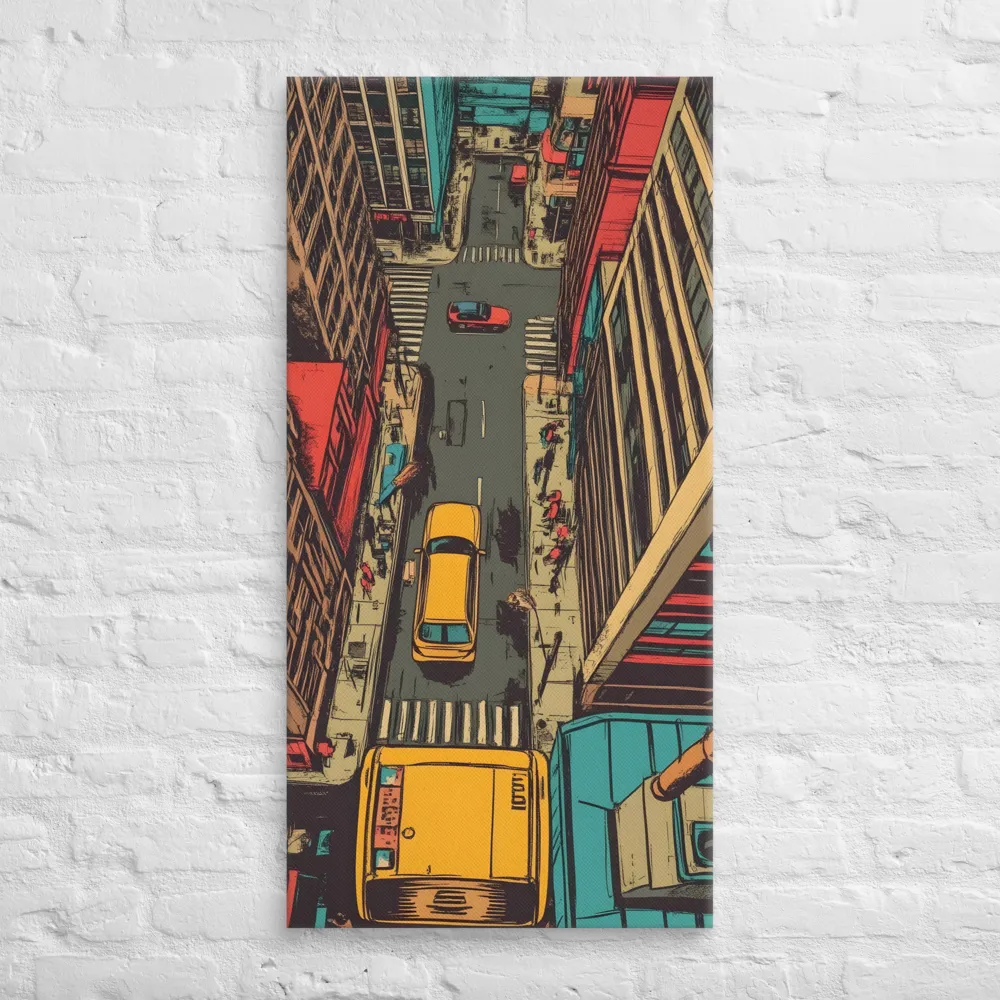 Urban Symphony | Canvas | 20″×40″