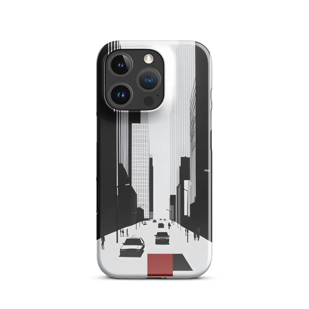 Urban Solitude: A Minimalistic Cityscape