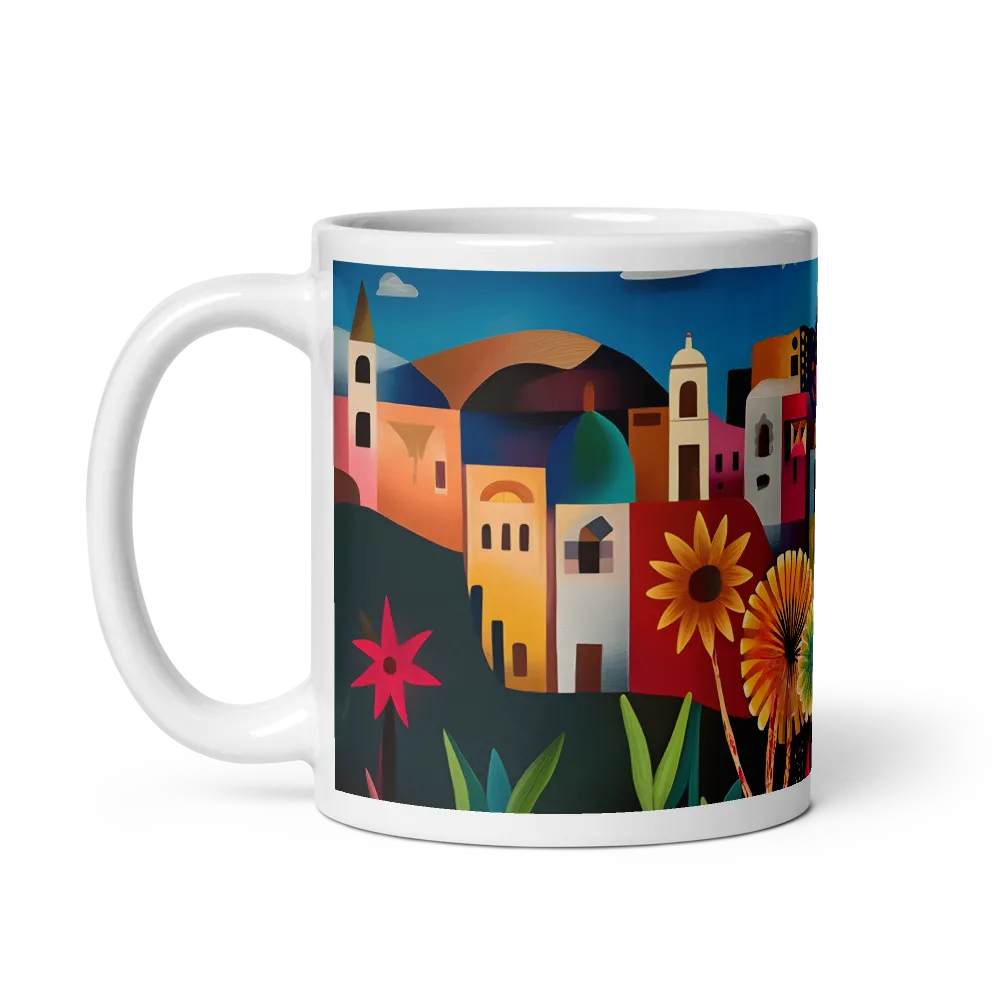 Whimsical Vibrance | Mug with White inside | 11 oz