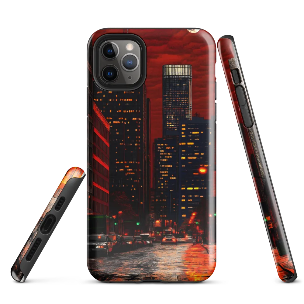 Eclipse Over Metropolis | Phone Case |  11 Pro Max | Tough Case | Glossy