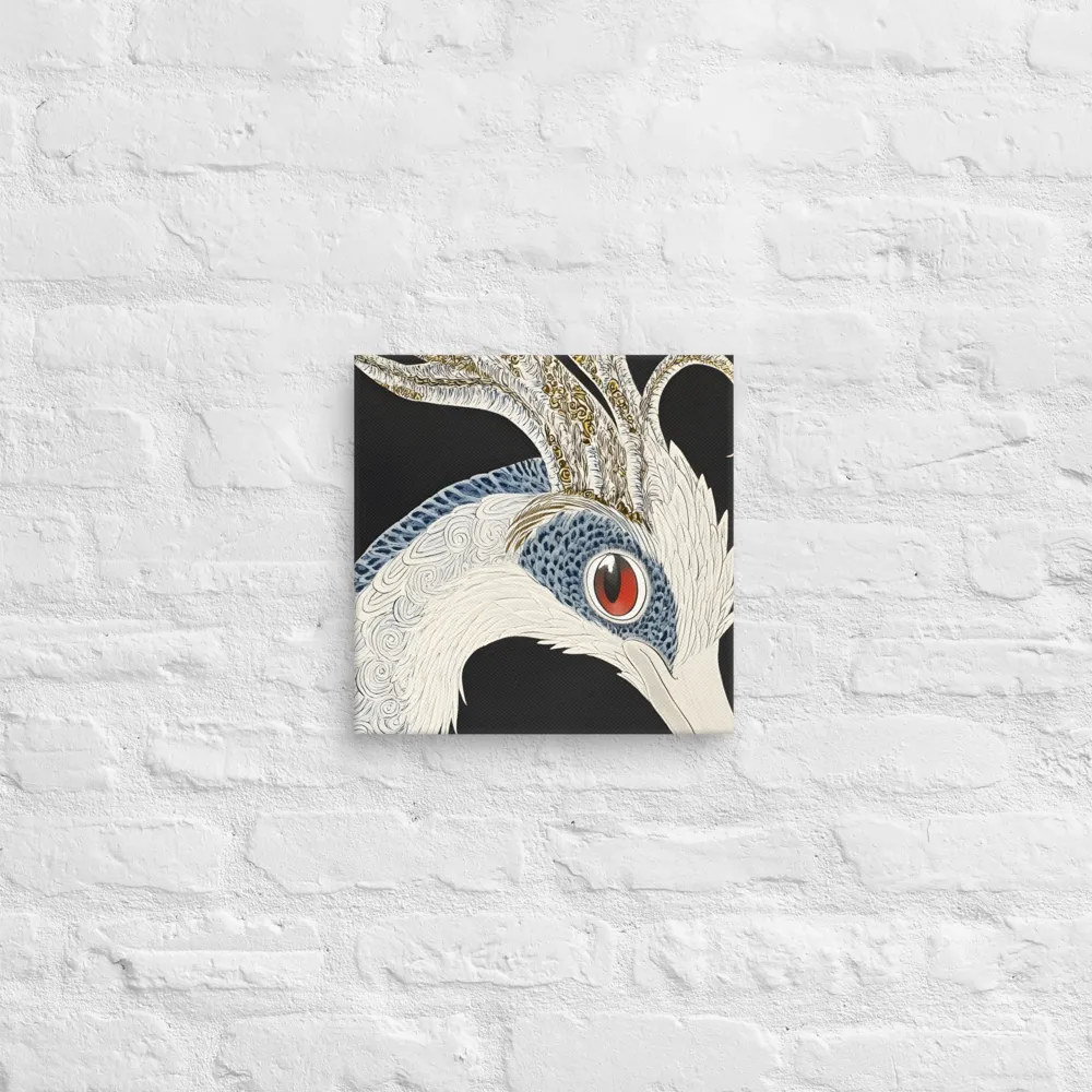 Elegance of the Majestic Peacock | Canvas | 12″×12″