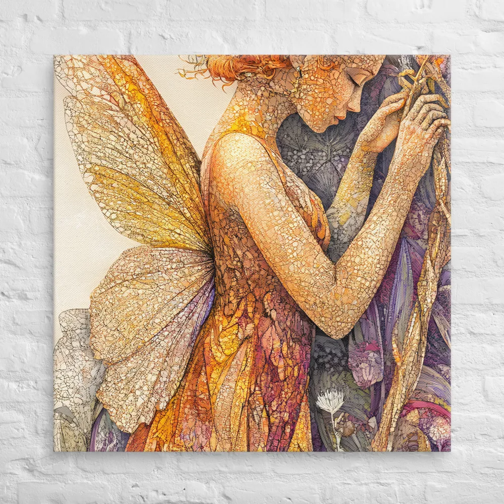 Whispers of the Frosted Meadow | Canvas | 37″×37″