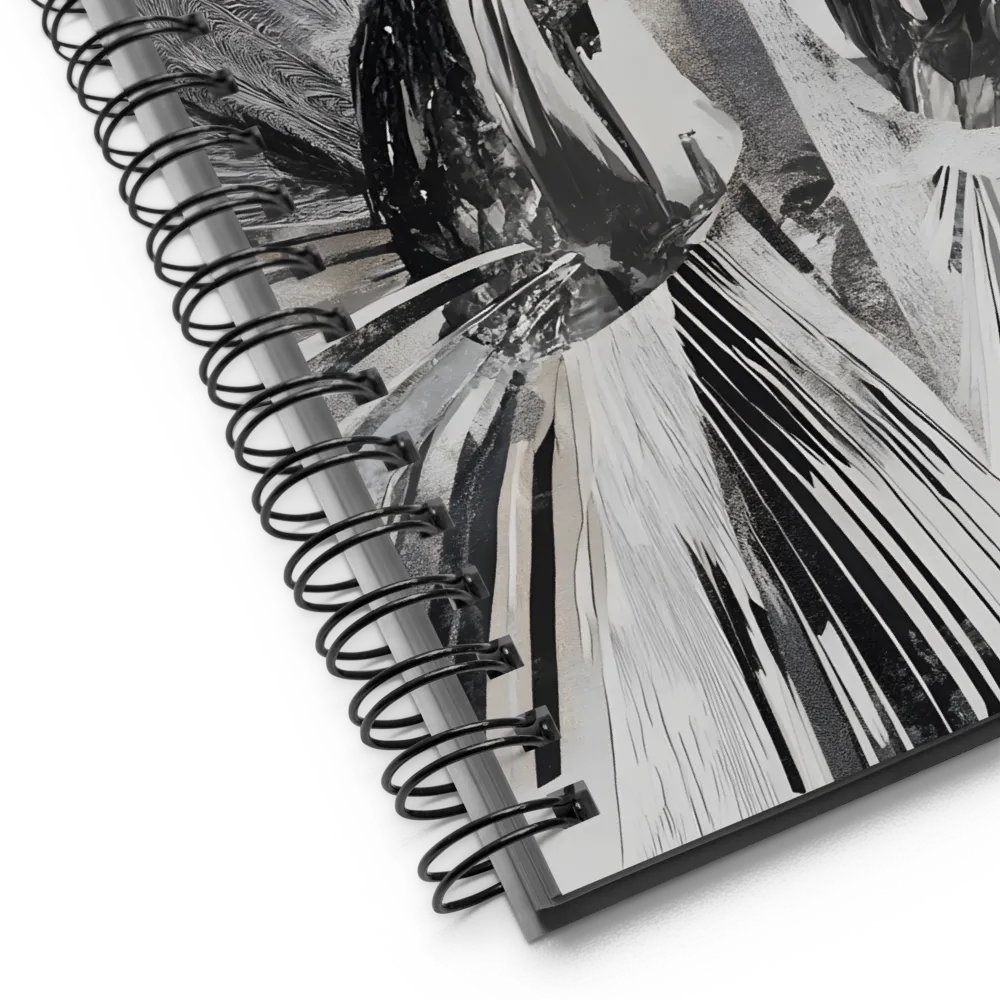 Reflections in Monochrome | Spiral Notebook