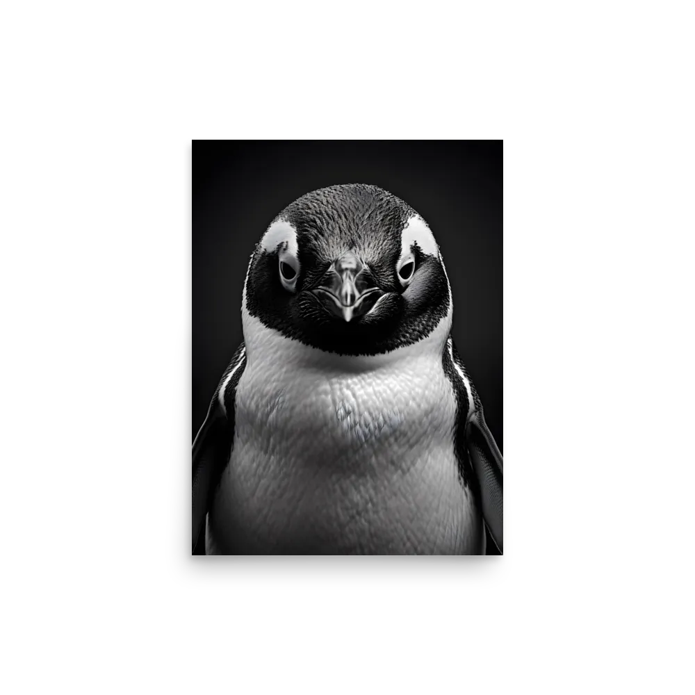 Majestic Penguin Portrait | Poster | 12″×16″