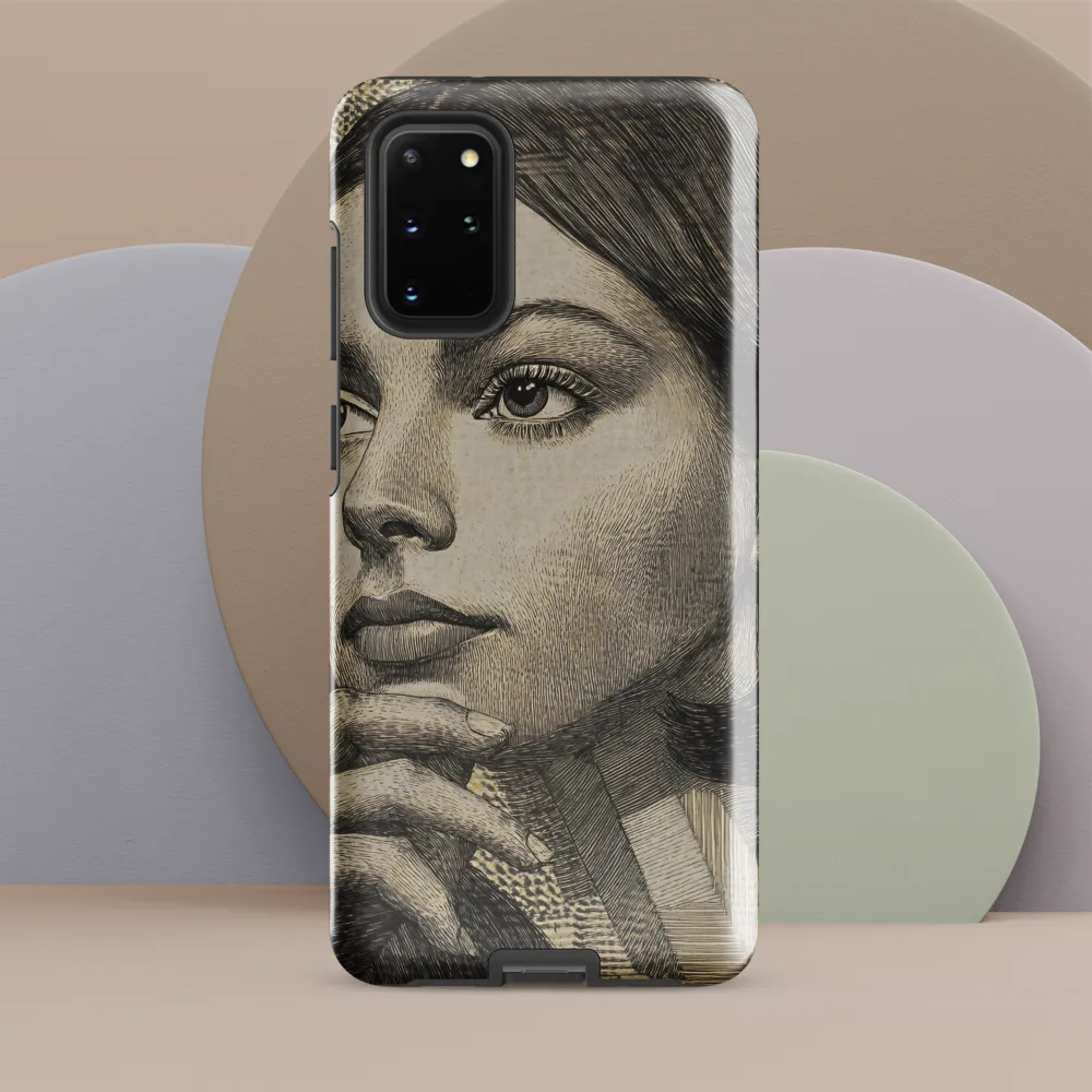 Contemplative Reflection | Phone Case |  S20 Plus | Tough Case | Glossy