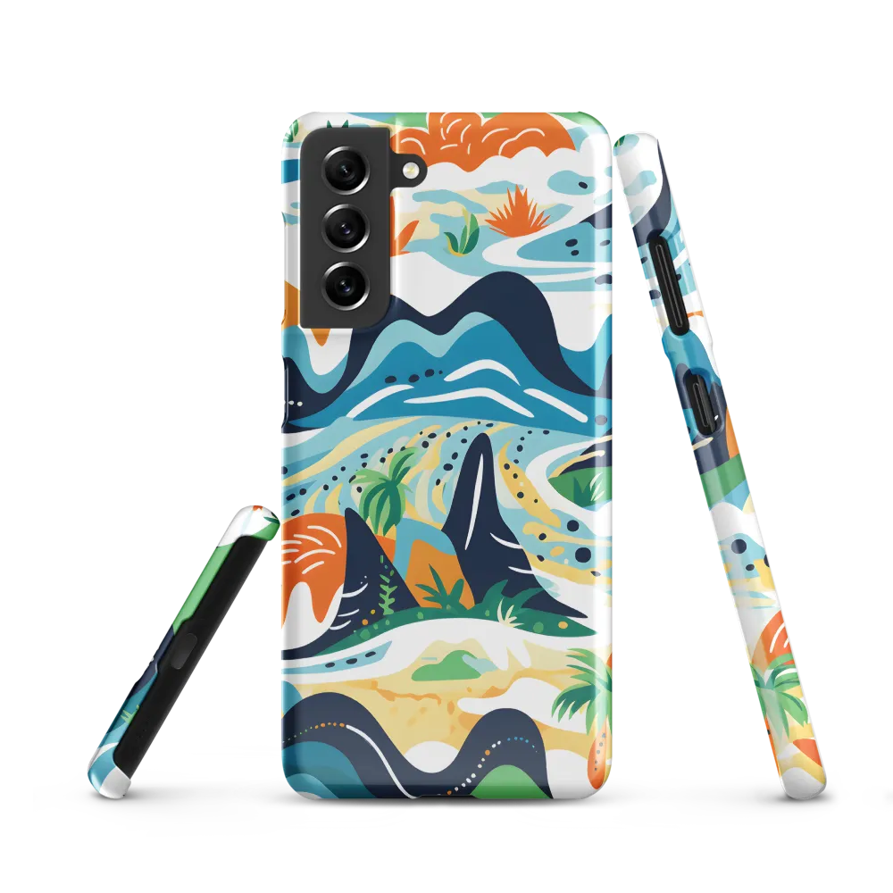 Abstract Tropical Landscape