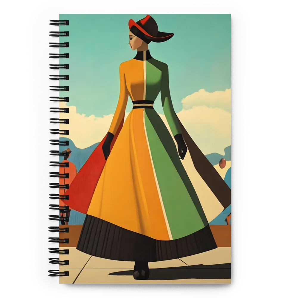 Elegance in Color | Spiral Notebook