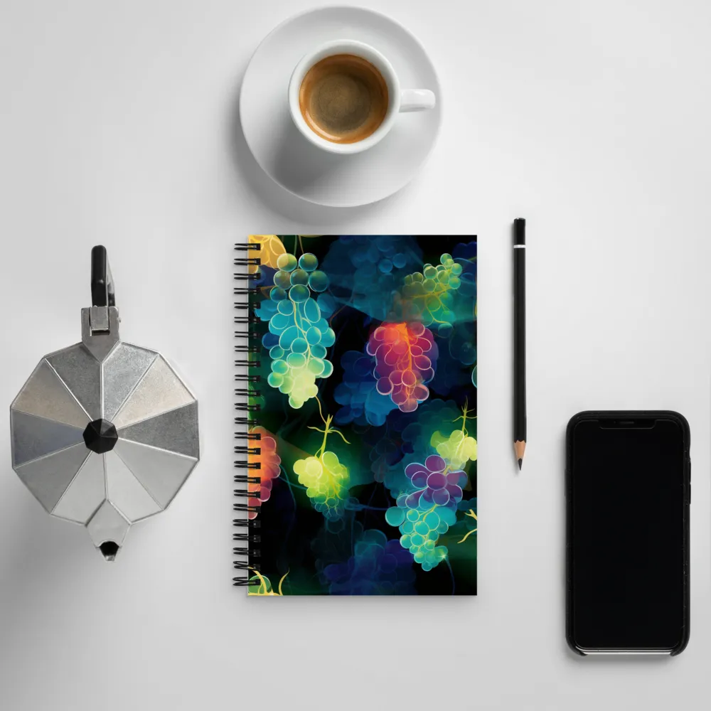 Vivid Vineyard Dream | Spiral Notebook