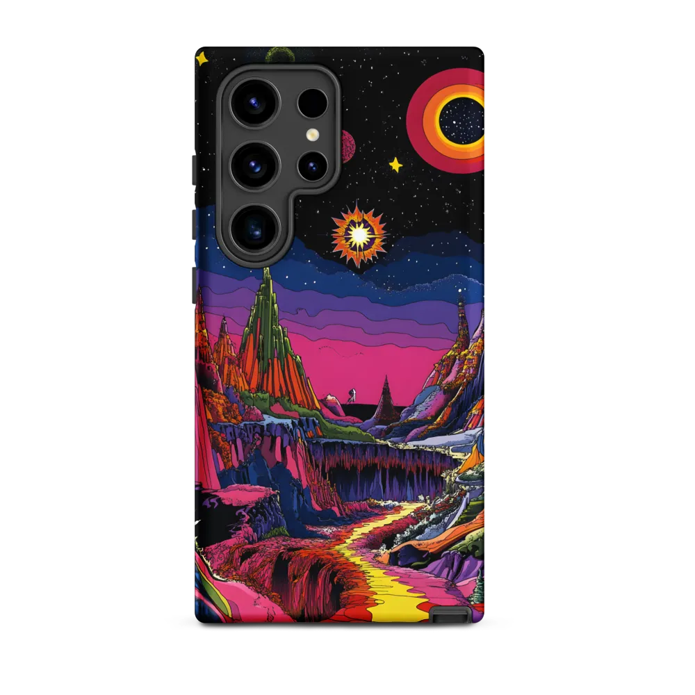 Galactic Wonders: A Journey Through an Alien Landscape