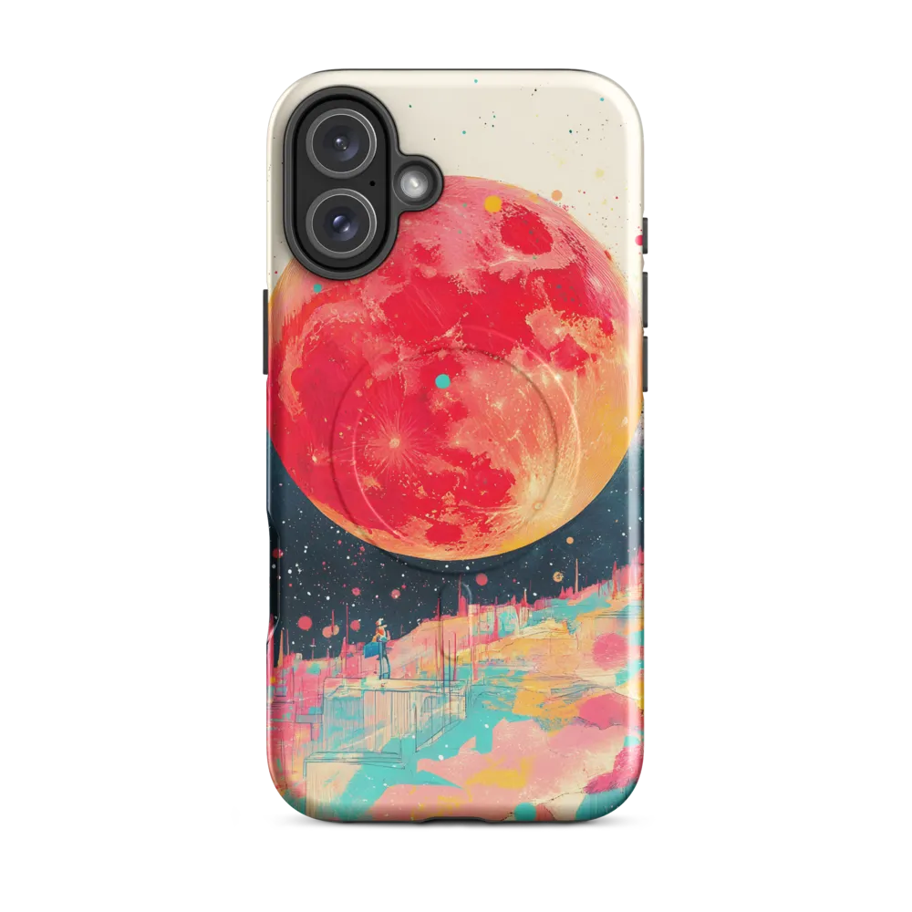 Crimson Dreams: A Lunar Exploration