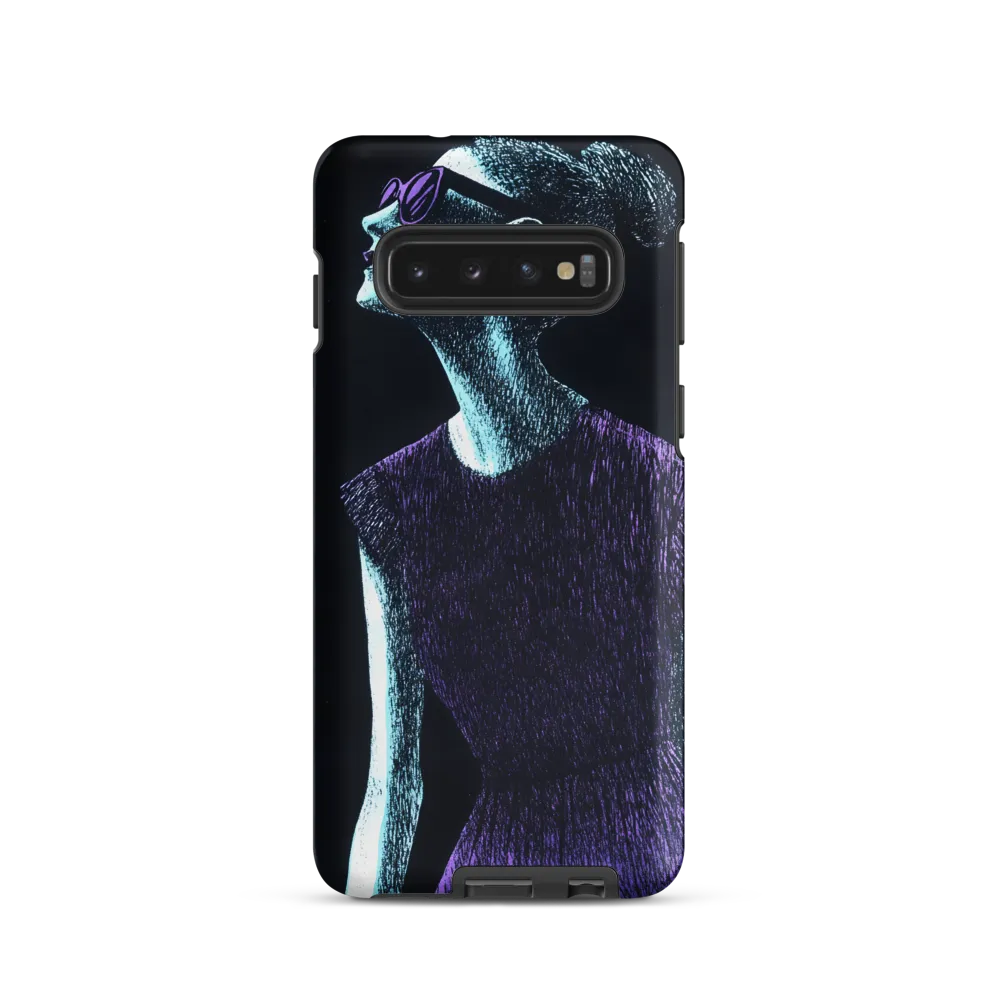 Contemplative Elegance | Phone Case |  S10 | Tough Case | Matte