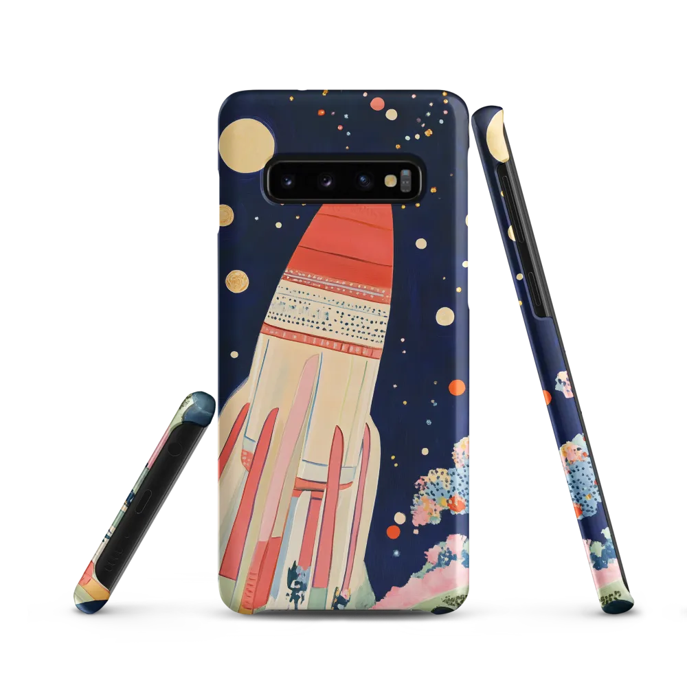Cosmic Dreams: The Rocket's Journey
