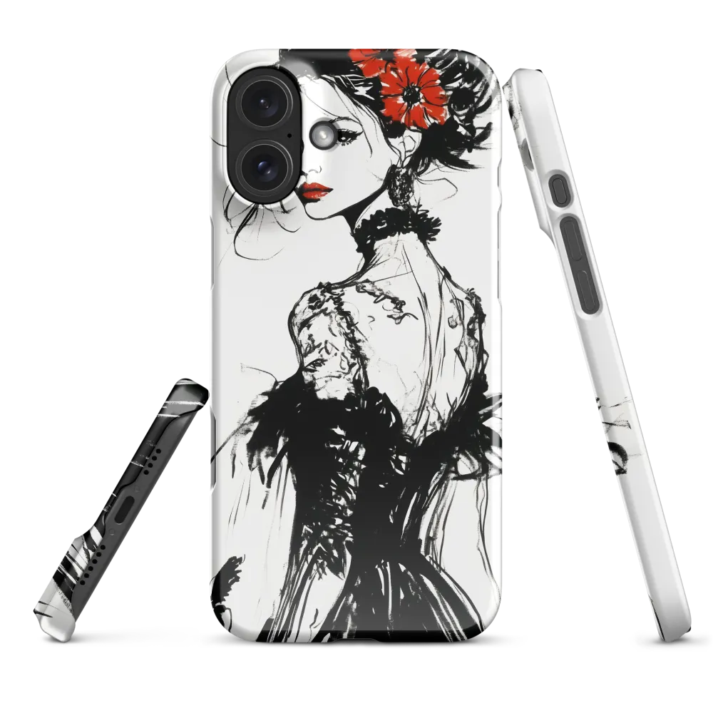 Elegance in Black and Red