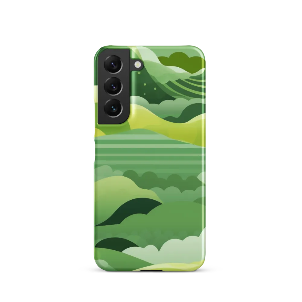 Tranquility in Green Waves