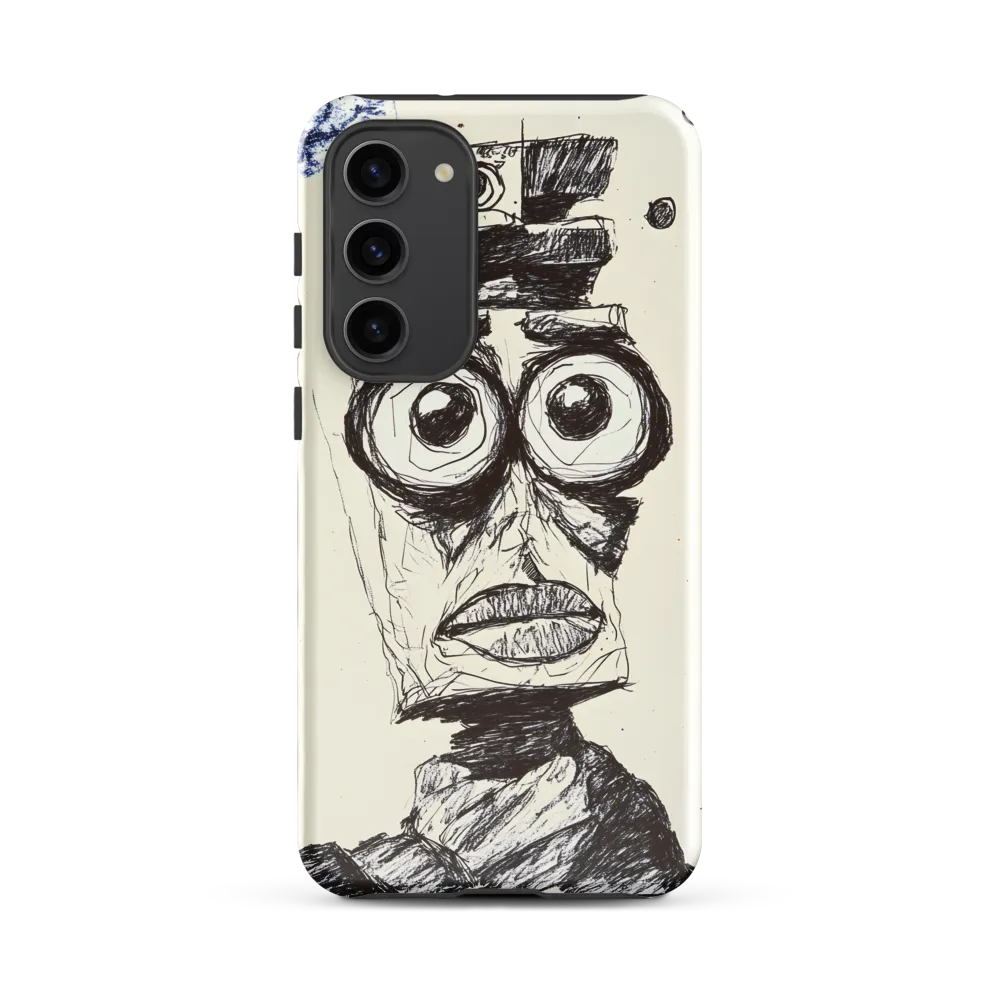 Abstract Surrealist Figure in Cubism