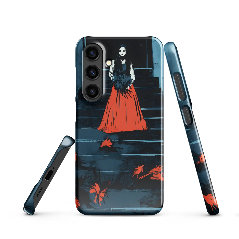 Silent Steps | Phone Case |  S24 | Snap Case | Glossy
