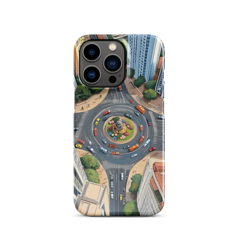 Urban Symphony: Aerial Vision of City Life