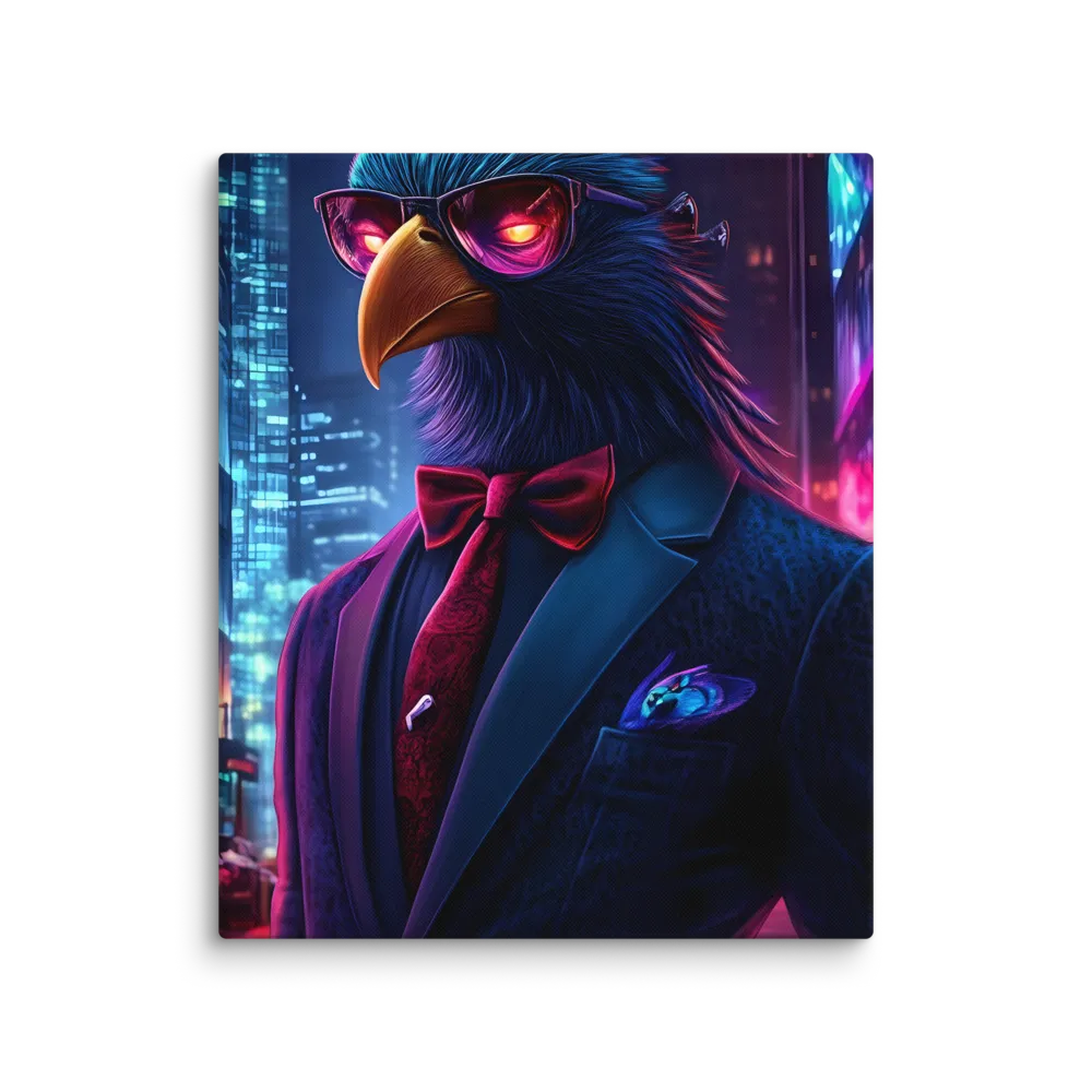 The Dapper Avian | Canvas | 20″×24″