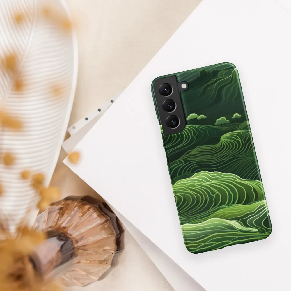 Whispers of Green Hills | Phone Case |  S22 Plus | Snap Case | Matte