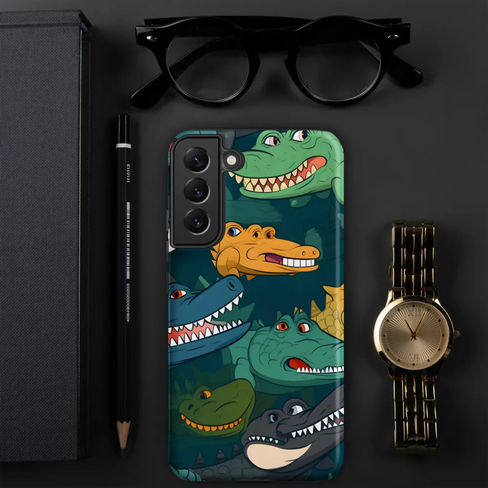 Cheerful Crocodilian Parade