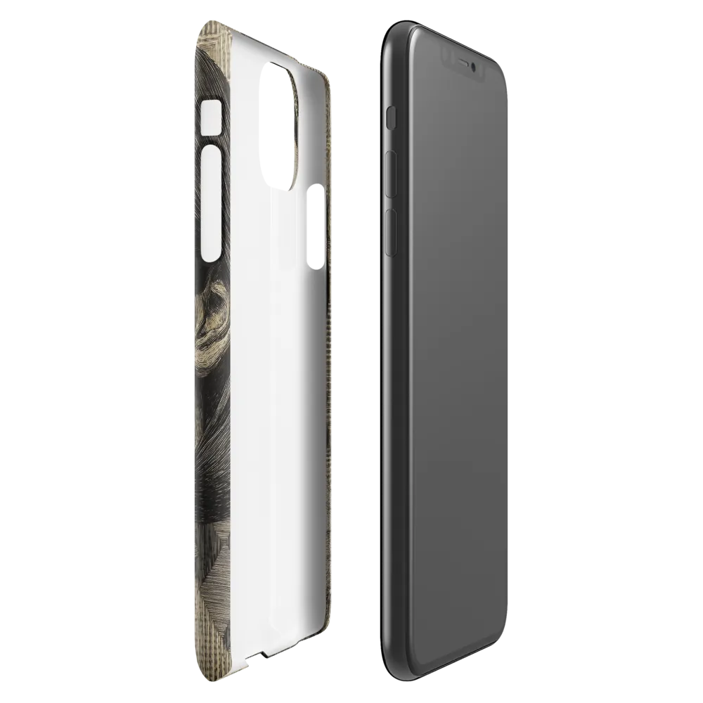 Contemplative Reflection | Phone Case |  11 Pro Max | Snap Case | Glossy