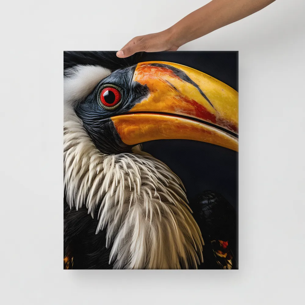 Majestic Hornbill Portrait