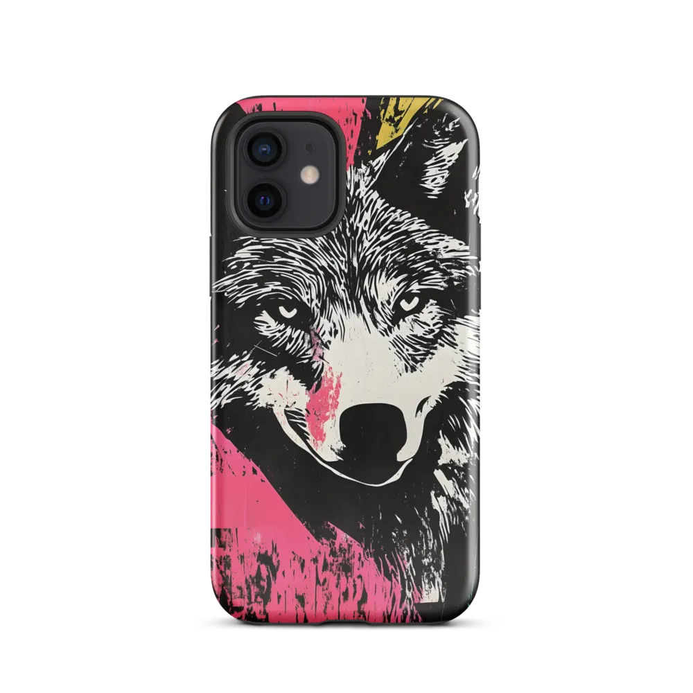 Intense Gaze of the Wolf