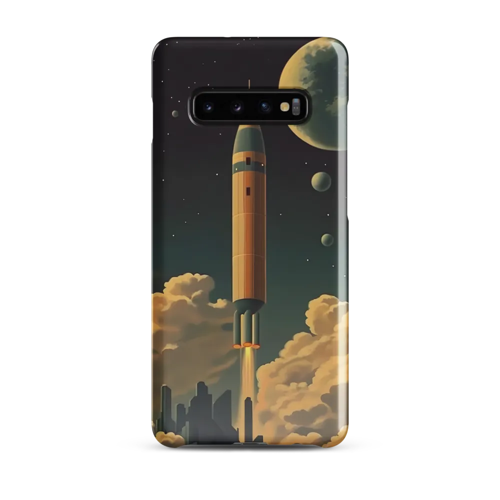 Journey Through the Cosmic Frontier | Phone Case |  S10 Plus | Snap Case | Glossy