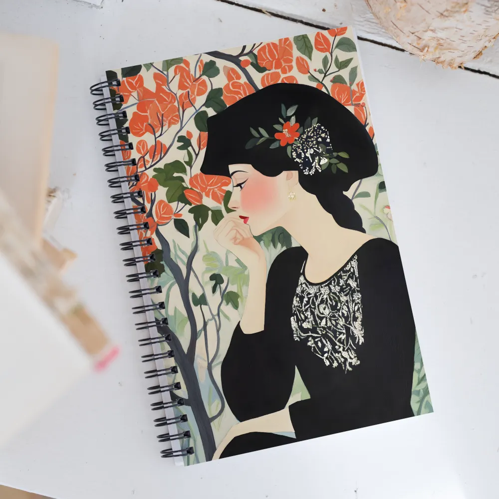 Whispers of Serenity | Spiral Notebook