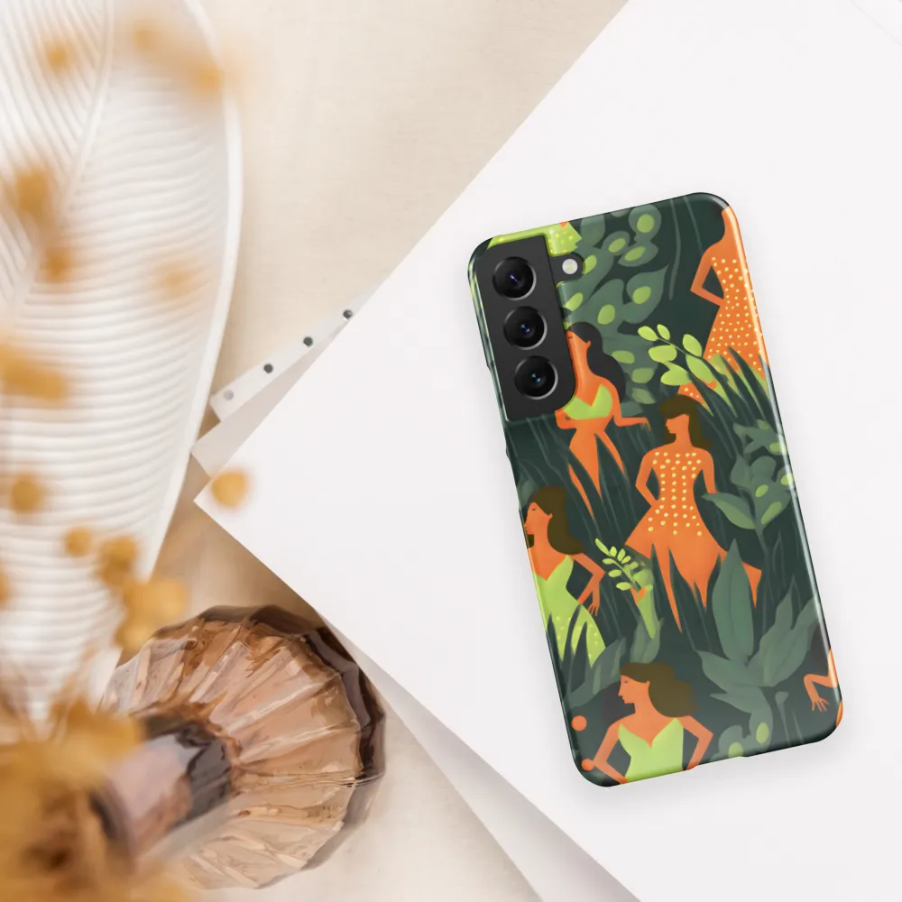 Playful Harmony in Patterns | Phone Case |  S22 Plus | Snap Case | Glossy