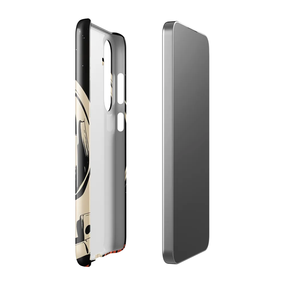 Gaze of the Astronaut | Phone Case |  S24 Plus | Snap Case | Glossy