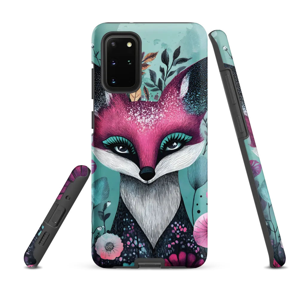 Whimsical Fox Among Blossoms