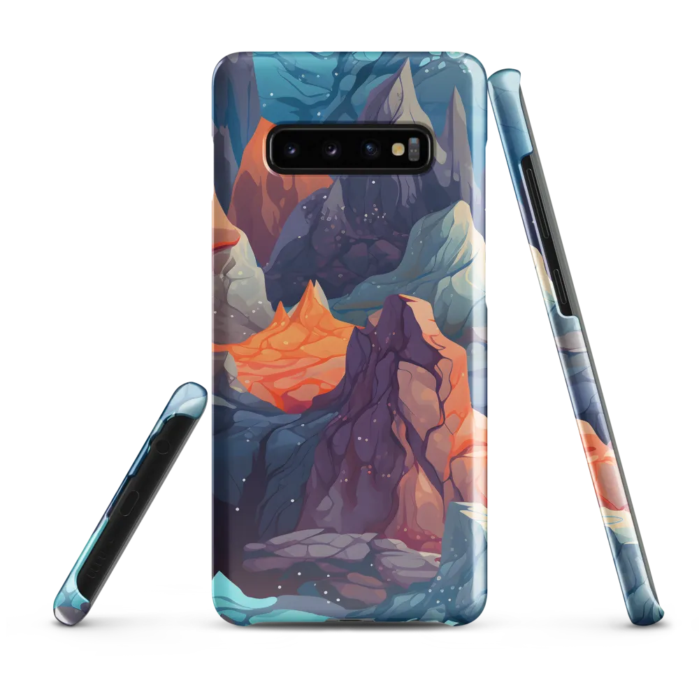 Mystical Peaks of Imagination | Phone Case |  S10 Plus | Snap Case | Glossy