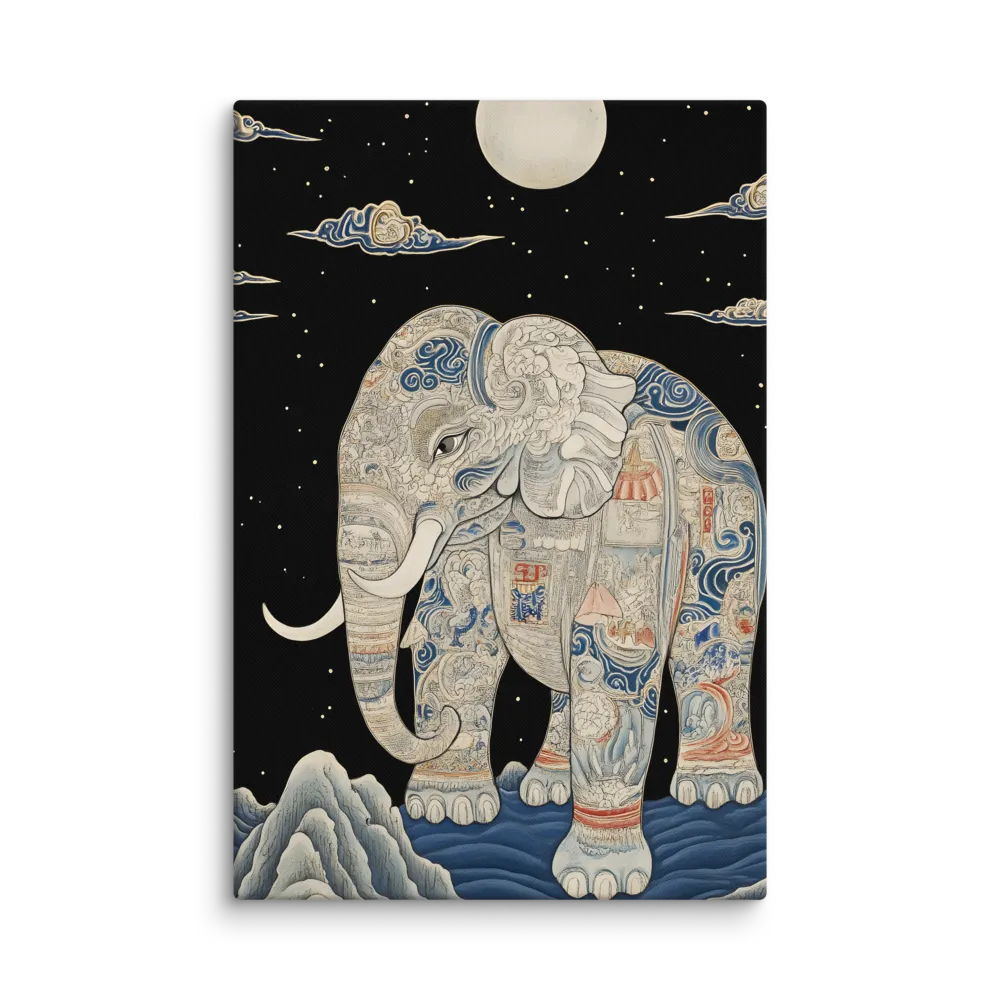 The Majestic Tale of the Painted Elephant