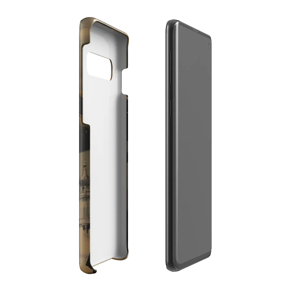 Ethereal Enigma Above a Ruined City | Phone Case |  S10 Plus | Snap Case | Glossy