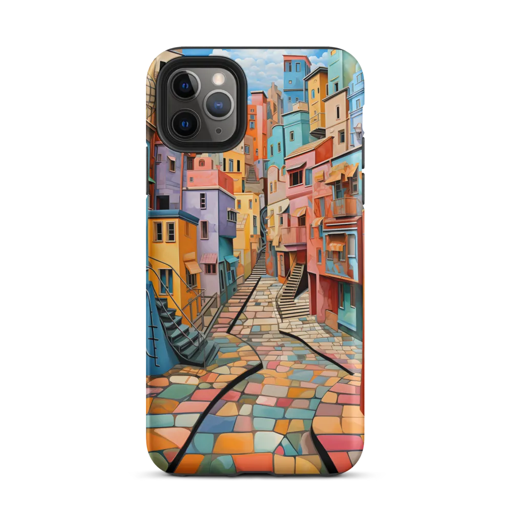 Vibrant Cityscape: A Kaleidoscope of Colors