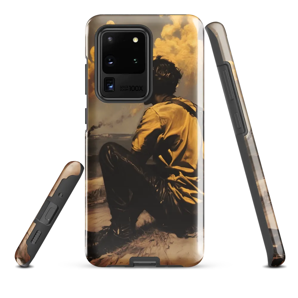 Reflections by the Shore | Phone Case |  S20 Ultra | Tough Case | Glossy