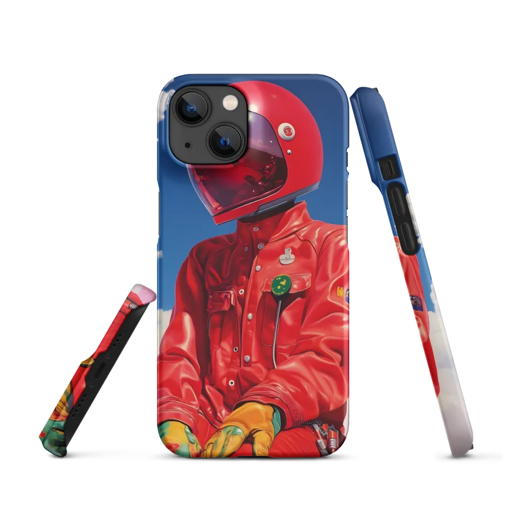 Astronaut in Crimson