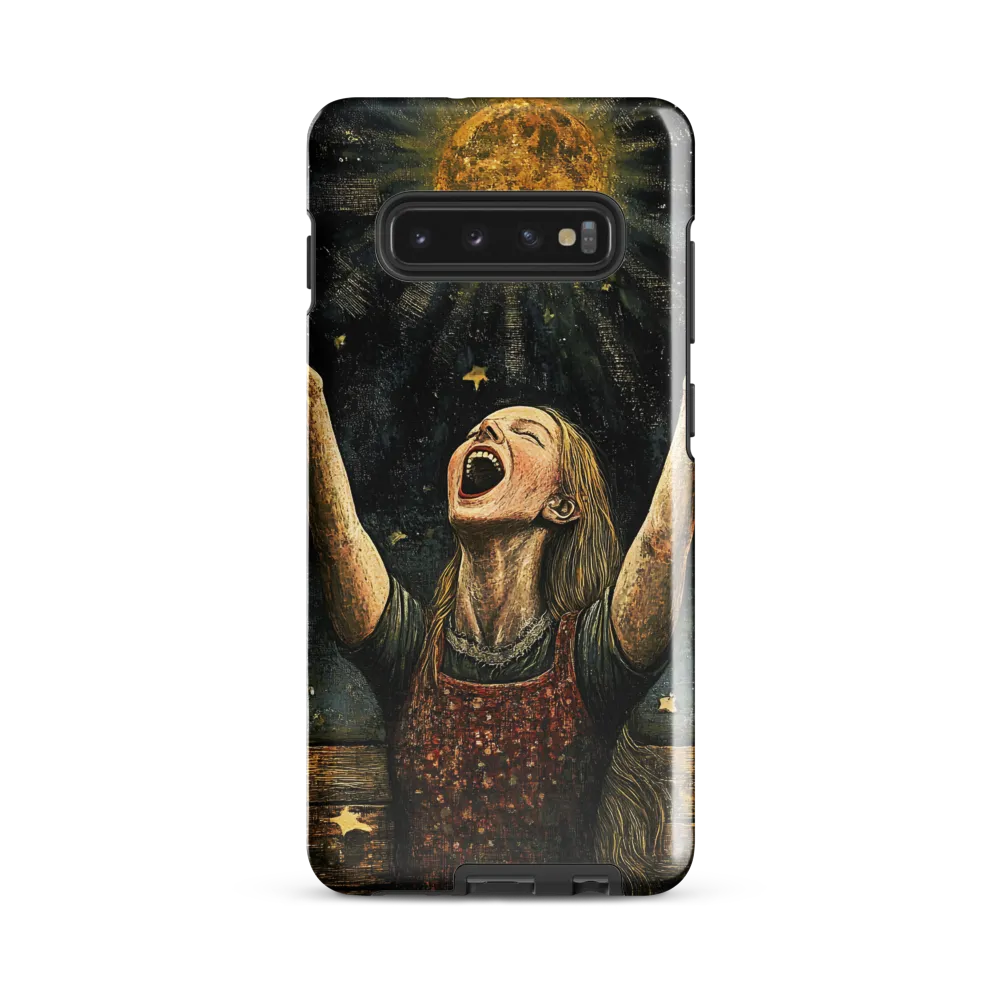 Reaching for the Moon | Phone Case |  S10 Plus | Tough Case | Glossy