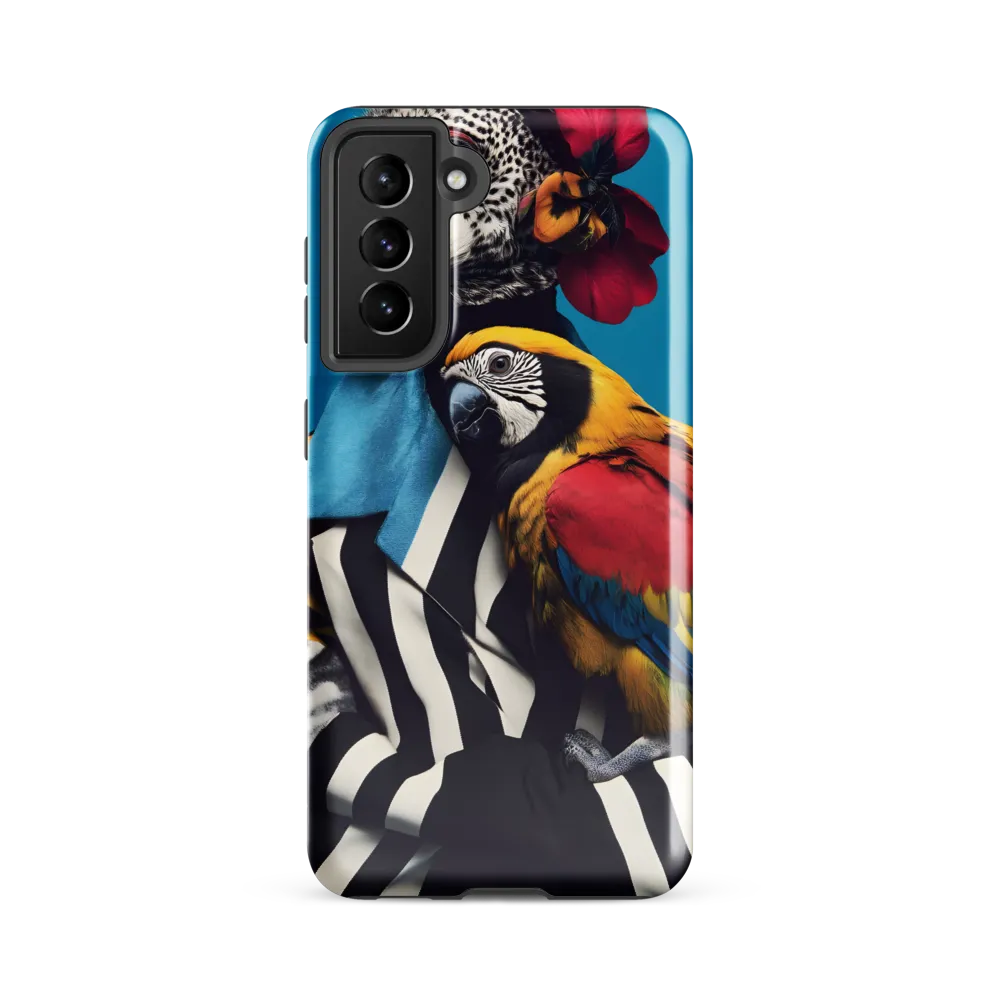 Vibrant Fusion of Flora and Fauna