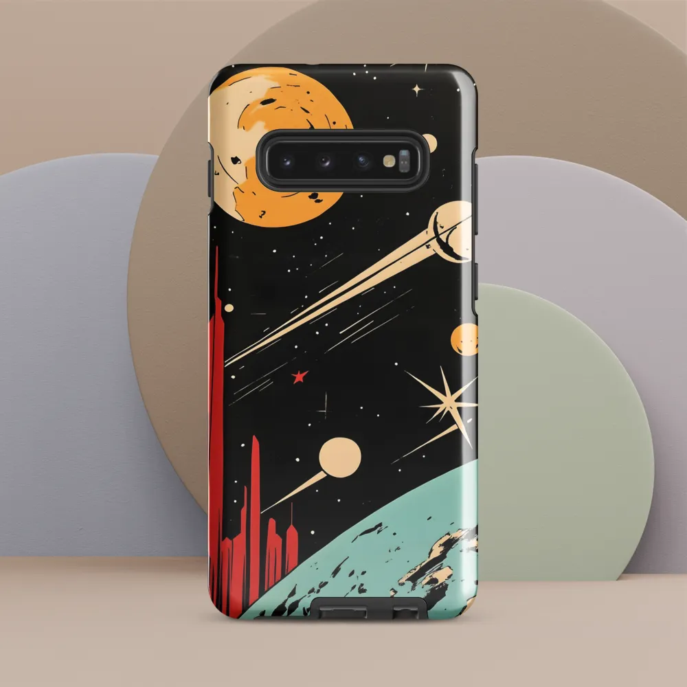 Cosmic Encounter | Phone Case |  S10 Plus | Tough Case | Glossy