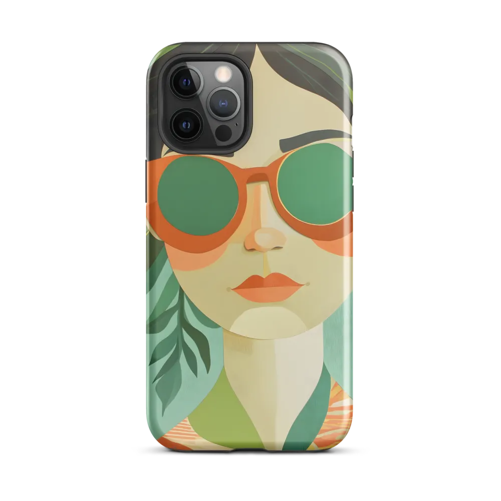 Bold Serenity: A Modern Portrait