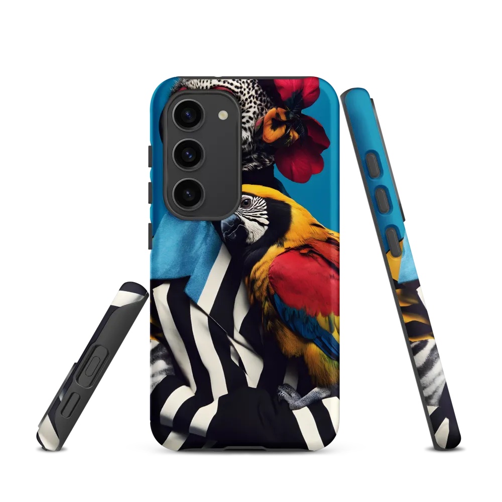 Vibrant Fusion of Flora and Fauna