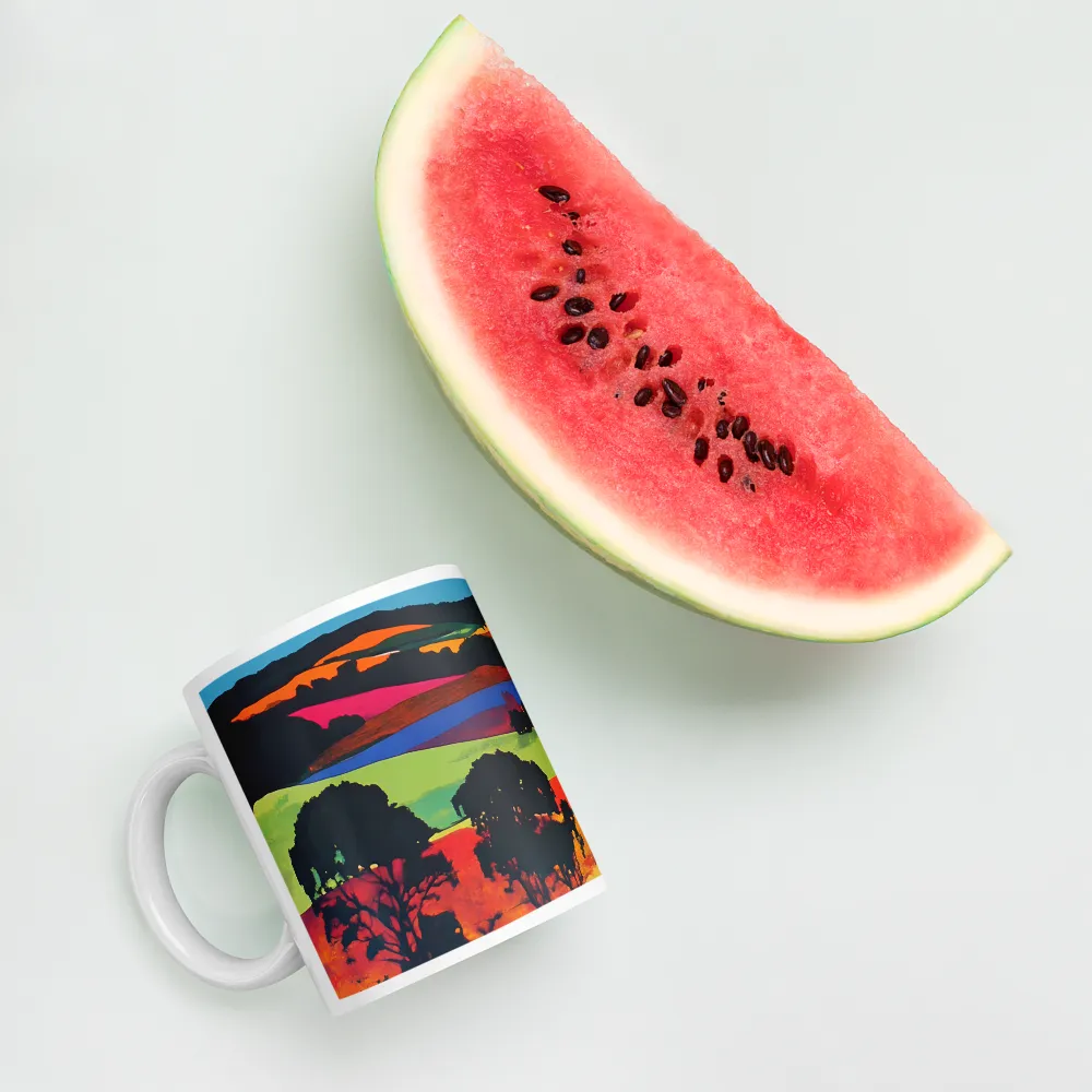 Vibrant Countryside | Mugs | Multiple Sizes & Colors